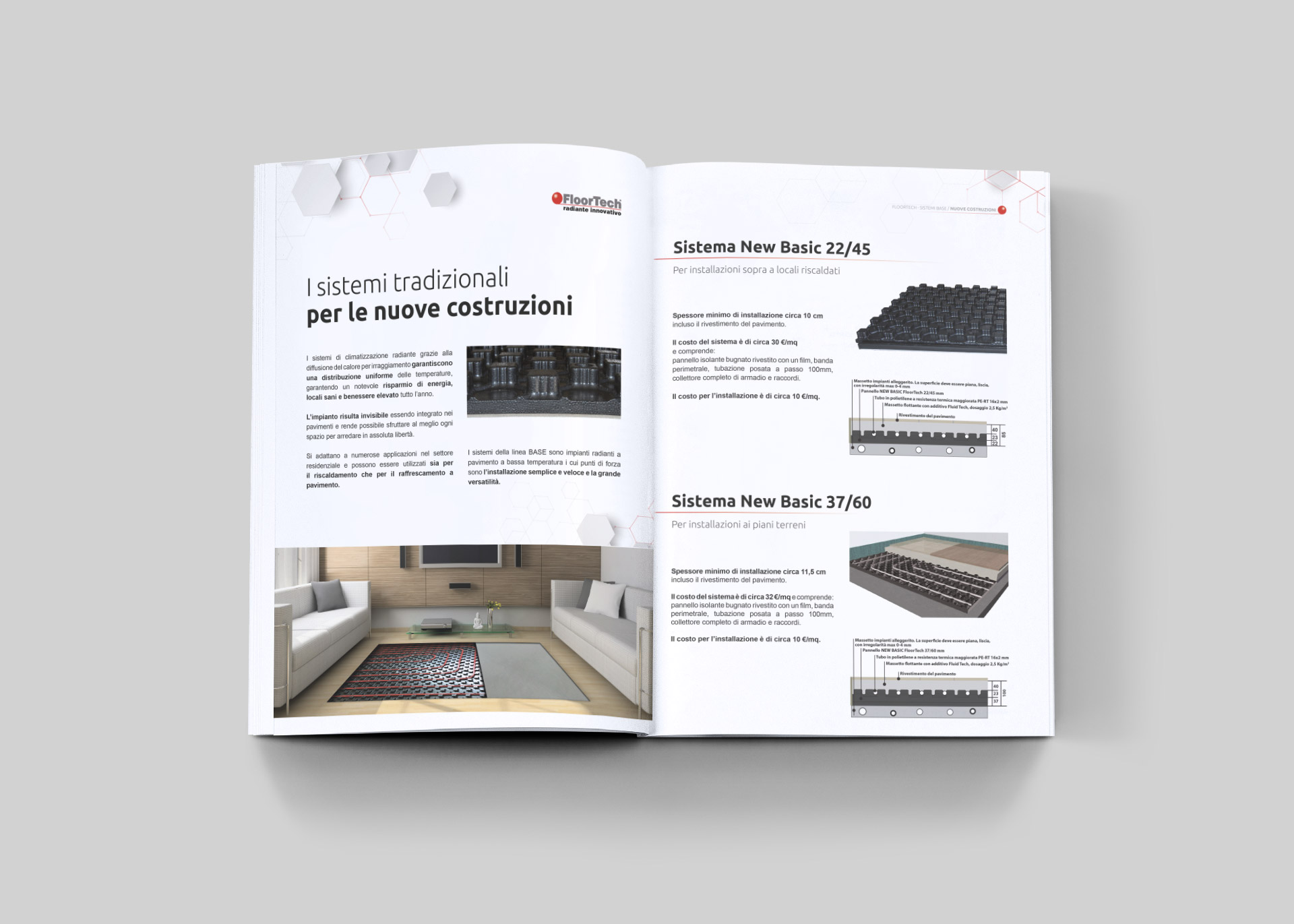 design pagine interne brochure base